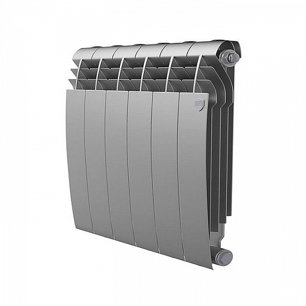 Радиатор Royal Thermo BiLiner 500 Silver Satin 6 секций