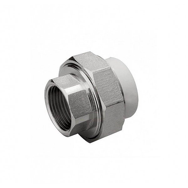 Муфта PP-R комбинированная разъёмная Valfex BP Дн 25*1