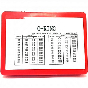 Кольцо резиновое маслобензостойкое Schigerd AS568 382PCS. Изображение - 1