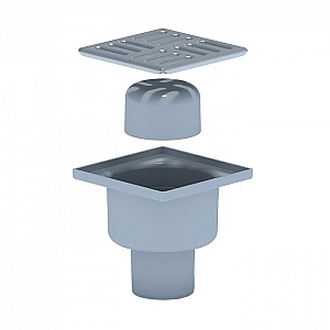 Душевой трап 15 см Анипласт TQ5212 сухой затвор. Изображение - 1