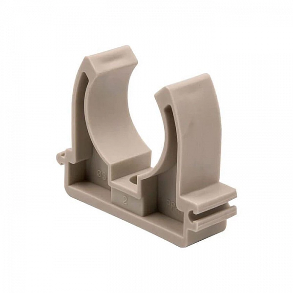 Фиксатор для трубы 32 PP-R EVER plast серый