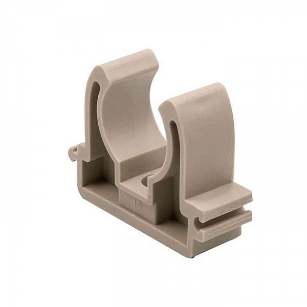 Фиксатор для трубы 25 PP-R EVER plast 538443 серый