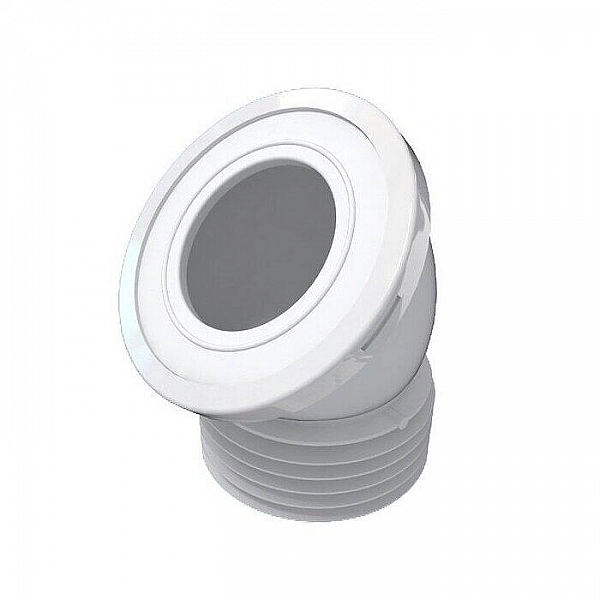 Труба фановая Анипласт W4228 110 мм*45° короткая