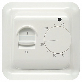 Терморегулятор Grand Meyer MST-1 механический белый с датчиком пола