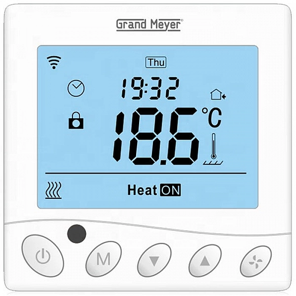 Терморегулятор Grand Meyer W350 Wi-Fi белый