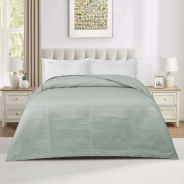 Покрывало Matex Decorative Cover Mosaic 65-982 светло-зеленый 140*200 см