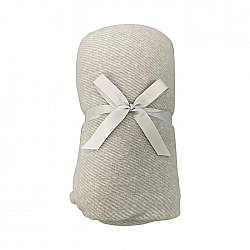 Плед Monogramma 120*160 см серый с логотипом Гемма. Изображение - 1