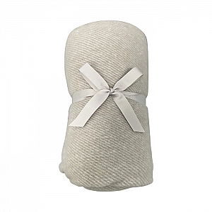 Плед Monogramma 120*160 см серый с логотипом Гемма. Изображение - 1