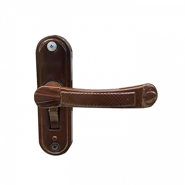 Защелка врезная ВолМет ЗЩ1Д-5-07-10/1.2 правая коричневая