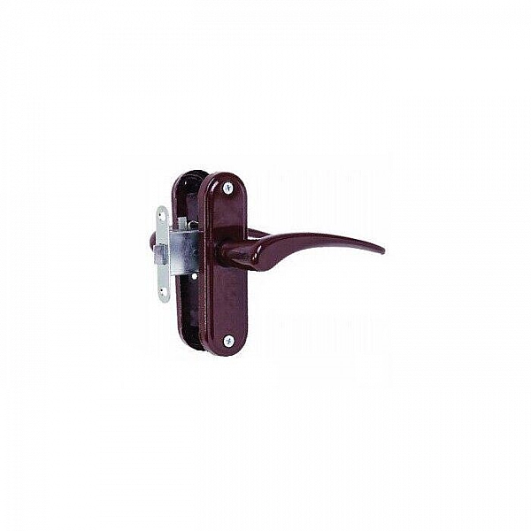 Защелка врезная ВолМет ЗЩ1-5-07-20/1.2 коричневая