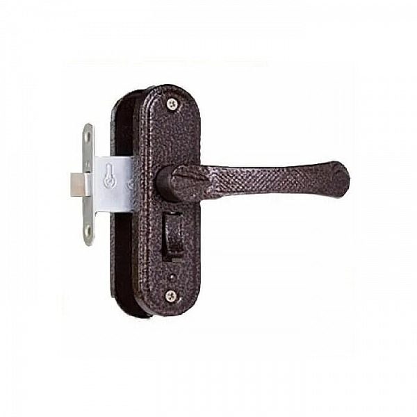 Защелка врезная ВолМет ЗЩ1Д-5-07-10/1.2-1 левая антик медь