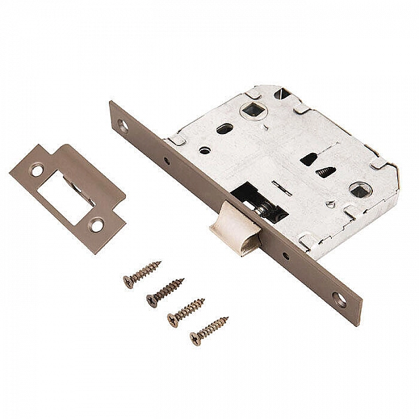 Защелка врезная Аллюр L7050S MBN 11223 межкомнатная графит