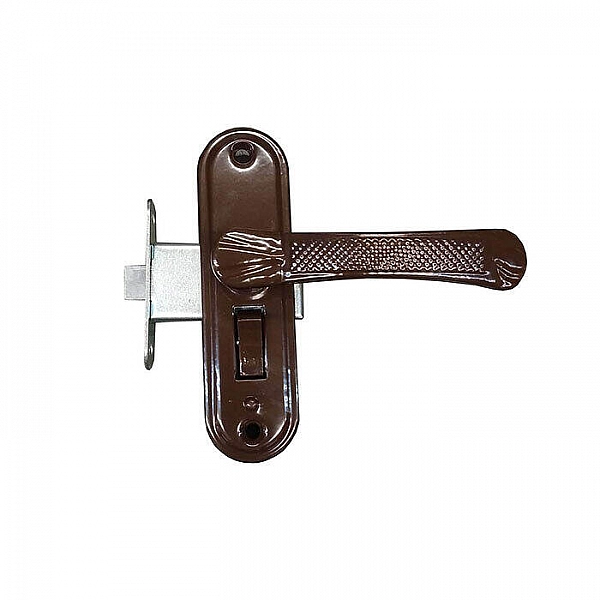 Защелка врезная ВолМет ЗЩ1Д-5-07-10/1.2-1 левая коричневый