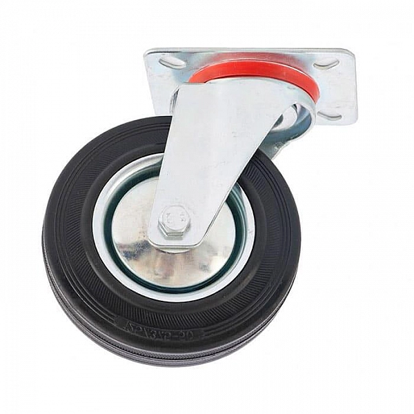 Колесо поворотное Сибртех 68716 125 мм крепление платформенное