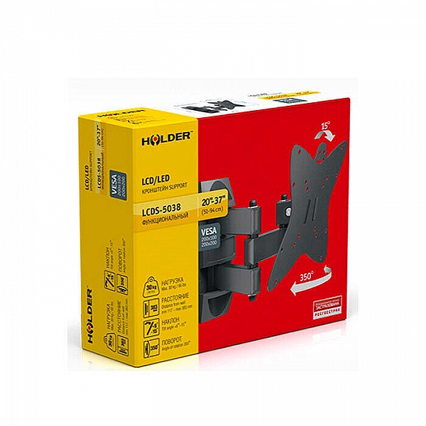 Кронштейн для телевизора Holder LCDS-5038 металл