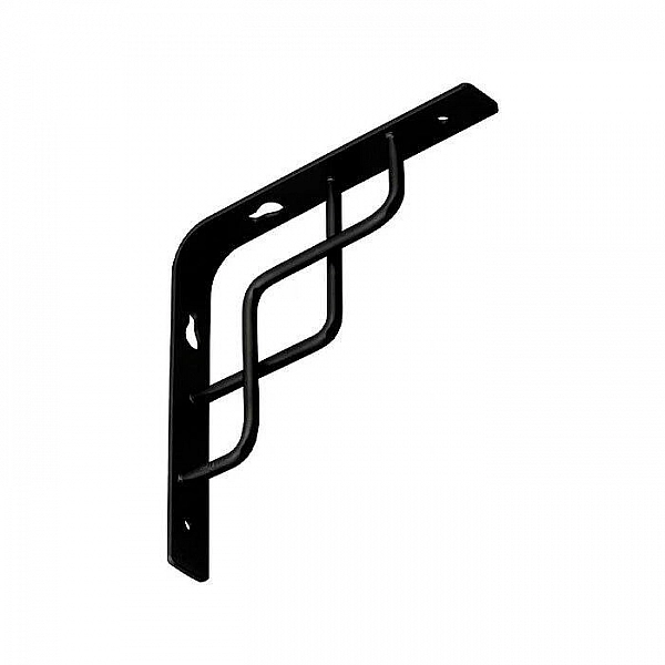 Кронштейн Velano Square 200 CZ 200*200 мм матовый черный