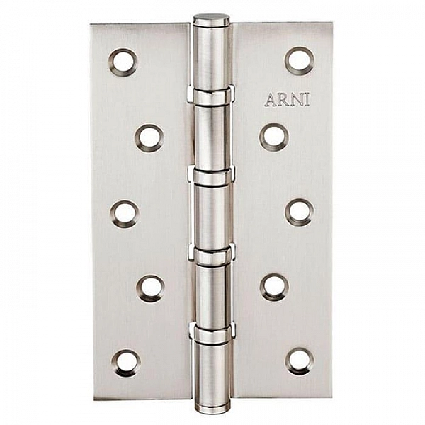 Петля дверная врезная Arni 125*75 мм SN универсальная 2 шт
