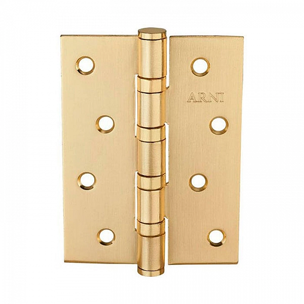 Петля дверная врезная Arni 100*75 мм SB универсальная 2 шт
