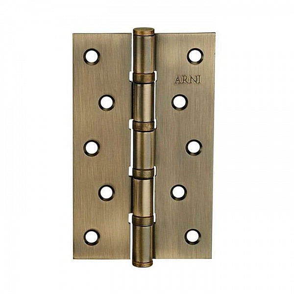 Петля дверная врезная Arni 125*75 мм AB универсальная 2 шт