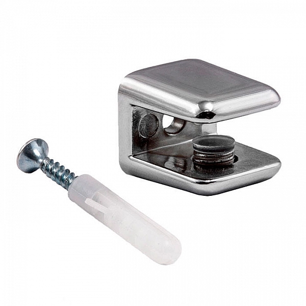 Полкодержатель для стекла AKS АК104 хром