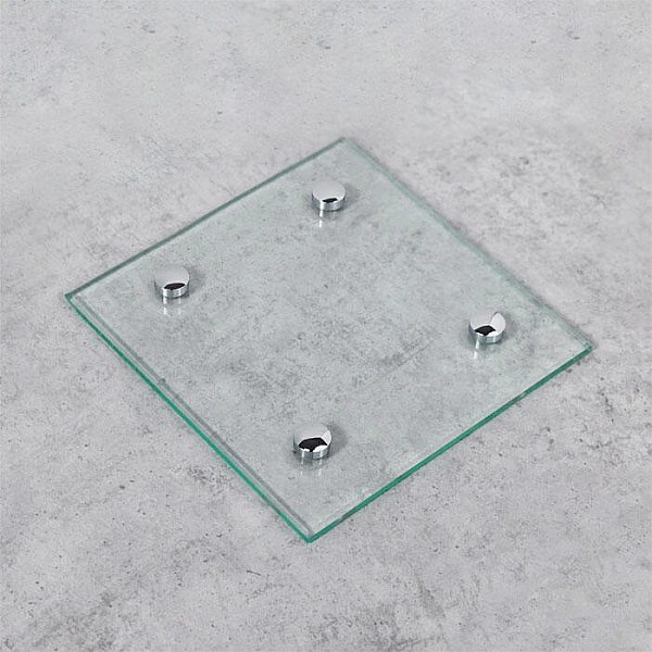 Крепление для стекла/зеркала AKS AJ04АL 22 мм 4 шт хром