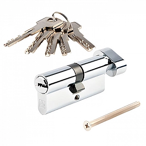 Цилиндровый механизм Avers ZM.B2B-70-CR хром