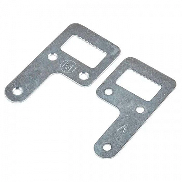 Подвеска мебельная Starfix SMM1-71134-4 36*67 мм белый цинк 4 шт