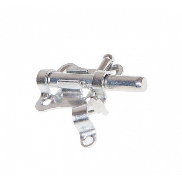 Шпингалет Starfix SMP-45718-1 40 мм белый цинк