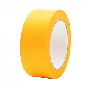 Лента малярная Color Expert 96052599 (96052502) на рисовой бумаге 25 мм*50 м золотая акриловый клей UV60 8.5 мкм
