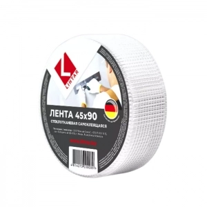 Лента стеклотканевая Lihtar самоклеящаяся 45 мм*90 м