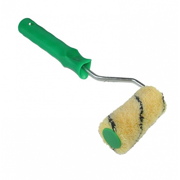 Валик нитевой мини Пчелка полиакрил ручка 6 мм 100*30 мм ворс 11 мм