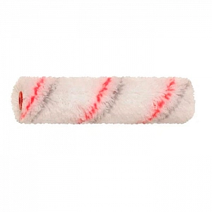 Валик Color Expert 86311002 10 см ядро 15 мм полиамид 12 мм красные двойные полосы. Изображение - 1