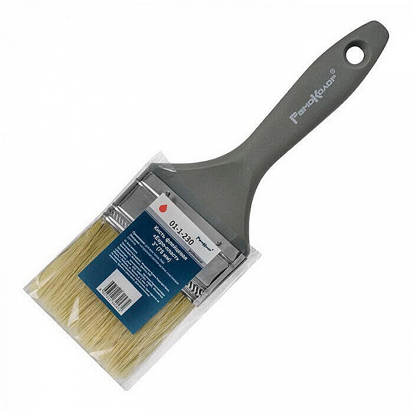 Кисть плоская RemoColor Евро-пласт 3