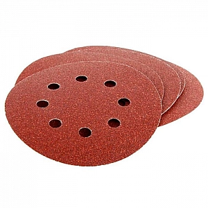 Круг наждачный Sprava 125 мм перфорированный с ворсовой подложкой Р180 5 шт