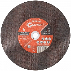 Диск отрезной по металлу Cutop Special Т41-355*4.0*25.4 мм профессиональный