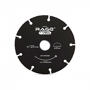 Диск отрезной Vira 594325 универсальный для УШМ 125 мм