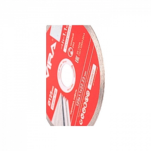 Диск алмазный Vira 600126 по керамике сплошной ультратонкий 125 мм. Изображение - 1