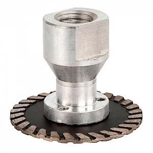 Диск алмазный Vira Rage 603124 50 мм турбо с фланцем М14. Изображение - 1