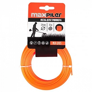 Леска для триммера MaxPiler MLR-12415 2.4 мм*15 м круглая