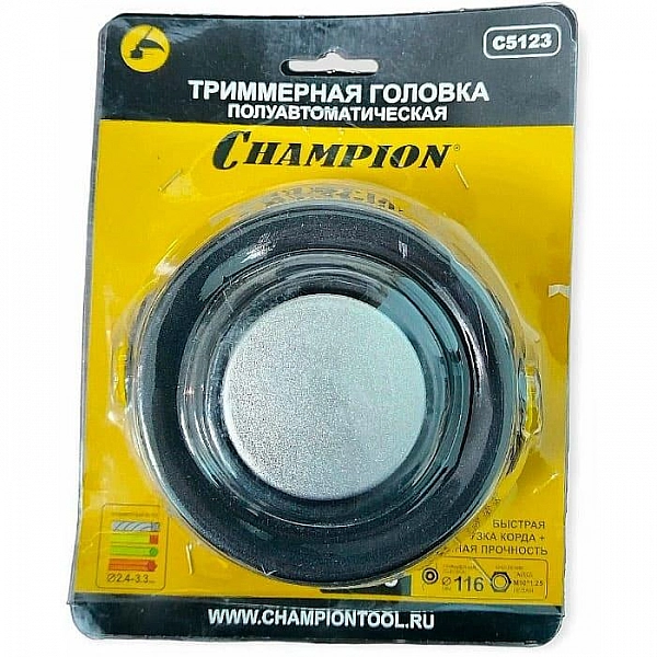 Головка триммерная Champion С5123 HT33