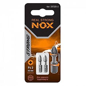 Бита Nox Strong torsion 336225-2 C 6.3 ph2-25 2 шт