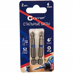 Набор Cutop Profi 83-338 PH 2*50 мм стальных бит 2 шт