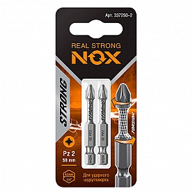 Бита Nox Strong torsion 337250-2 E 6.3 pz2-50 2 шт