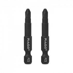 Биты Vira Rage 554134 магнитные с ограничителем S2 PZ2*50 мм 2 шт. Изображение - 1