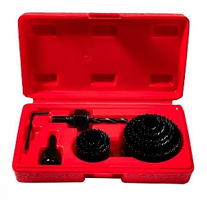 Набор кольцевых пил по дереву P.I.T. AWOD05-0011 19-64 мм 11 шт