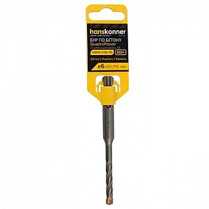 Бур Hanskonner Quadro power H9019-C06-110 SDS+ 6*110 мм