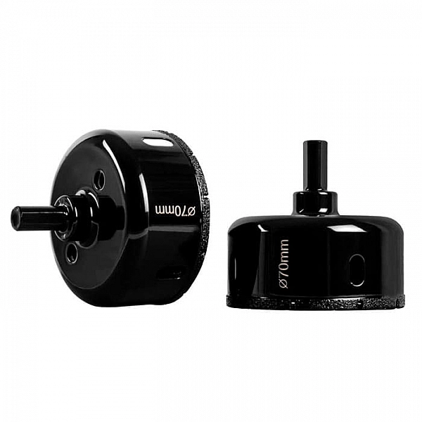 Коронка алмазная DLT Ceramic 0048 по плитке и керамограниту 70 мм