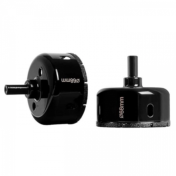 Коронка алмазная DLT Ceramic 0046 по плитке и керамограниту 68 мм