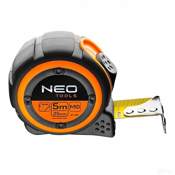 Рулетка NEO Tools 67-185 магнит 5 м*25 мм