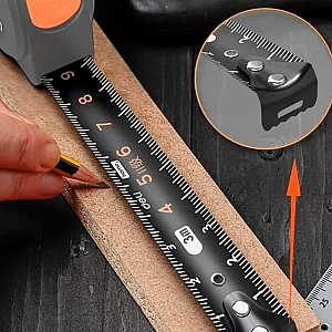 Рулетка Deli HT8519C Home Series Gray 5 м*19 мм. Изображение - 2